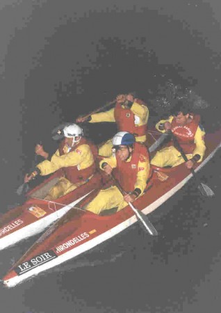 Kayak mémorable de nuit